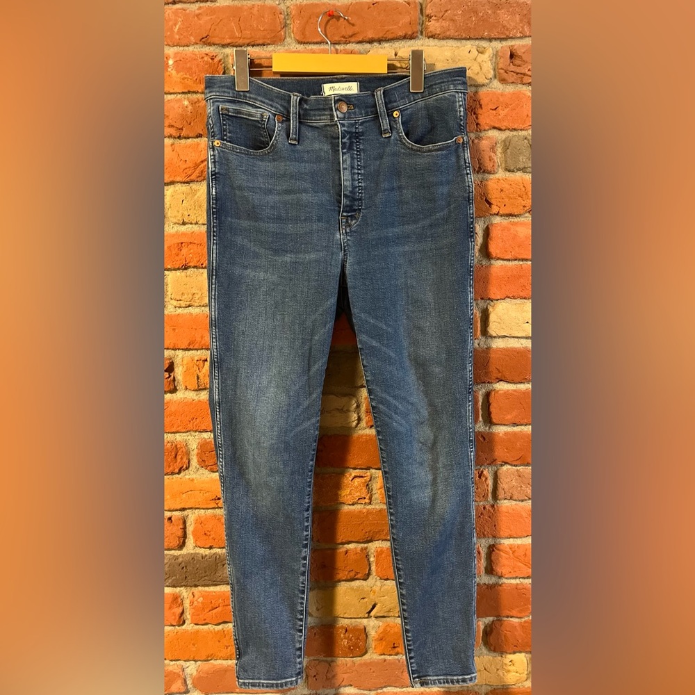Madewell High-Rise Skinny Jeans Women’s Size 31 – Classic Blue Wash